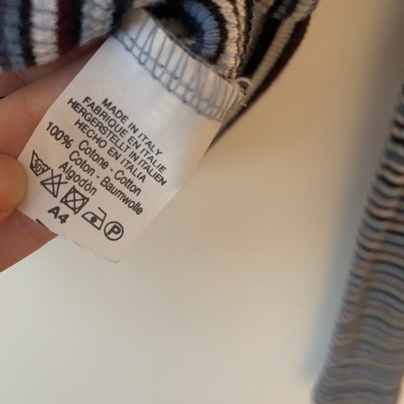 Brandy Melville Long Sleeve Striped Santana Top - Picture 3 of 7